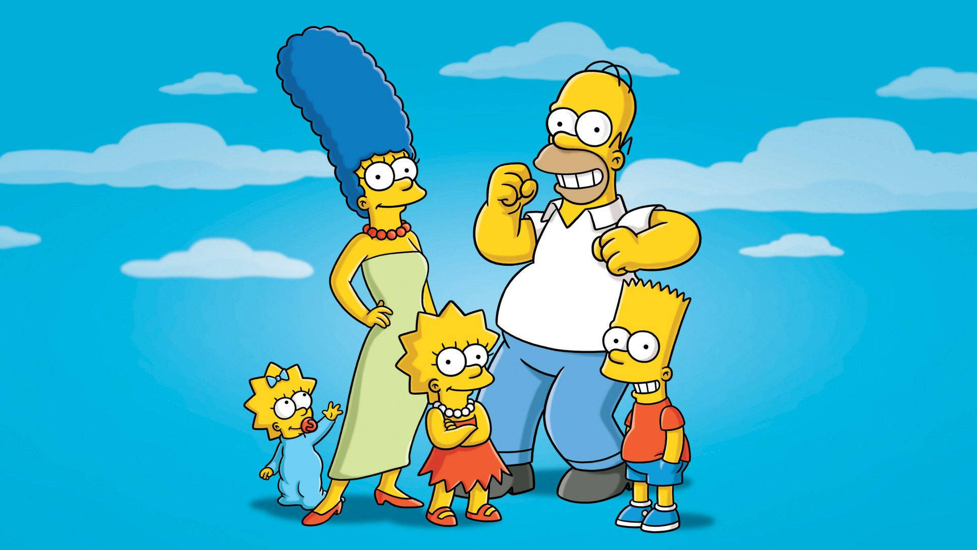 Cielo de los Simpsons